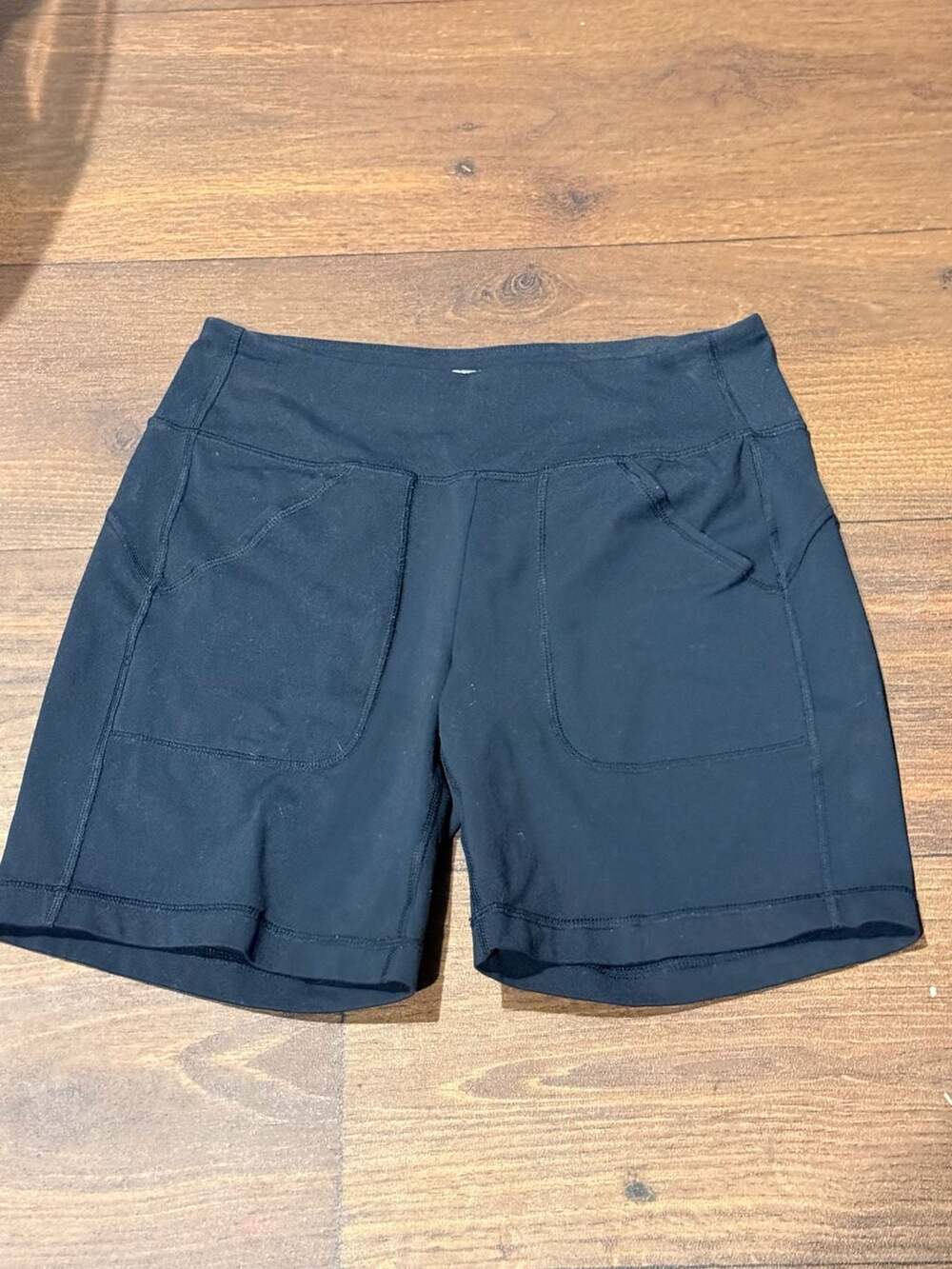 Duluth Trading Co. Women's Black Supplex Nylon Spandex Athletic Shorts Size XS
